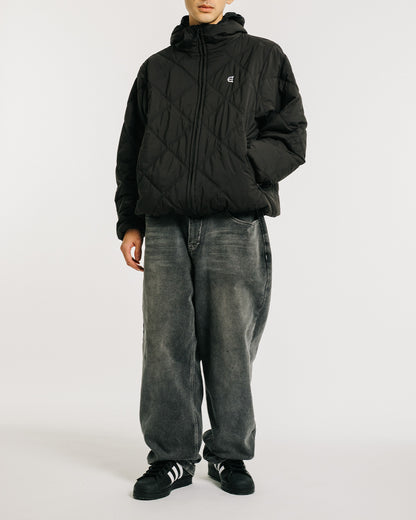 LIGHT QUILTED DOWN JACKET - FOREST