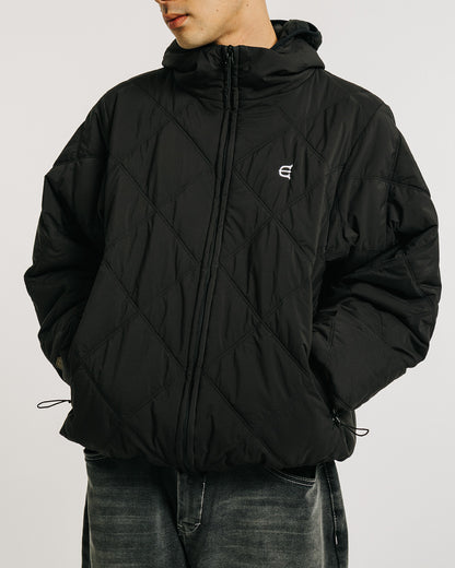 LIGHT QUILTED DOWN JACKET - FOREST