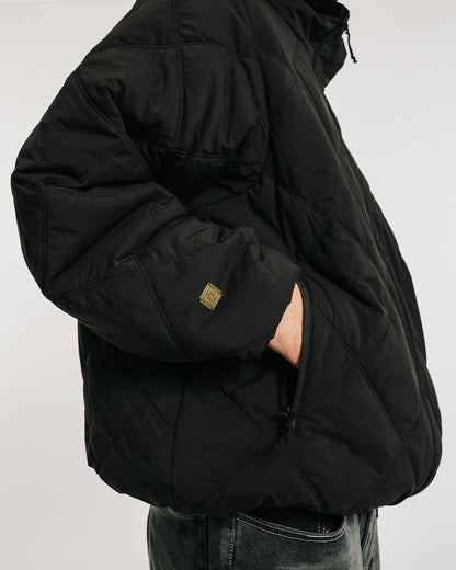 LIGHT QUILTED DOWN JACKET - GREY