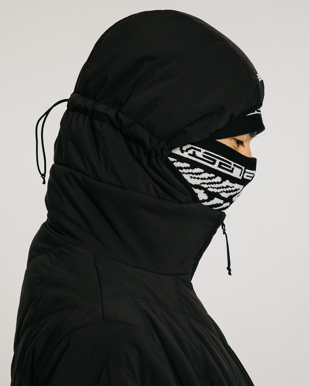 LIGHT QUILTED DOWN JACKET - BALCK