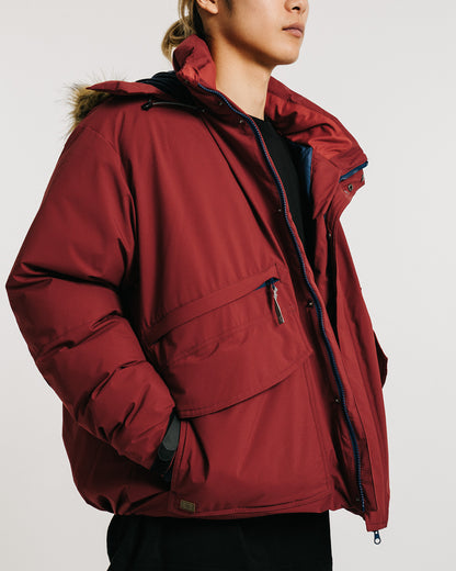 3-WAY N3B EVI DOWN JACKET - RED