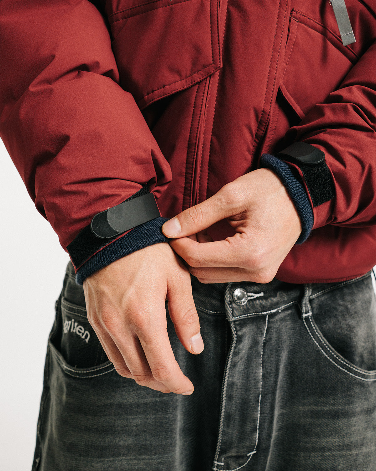 3-WAY N3B EVI DOWN JACKET - RED