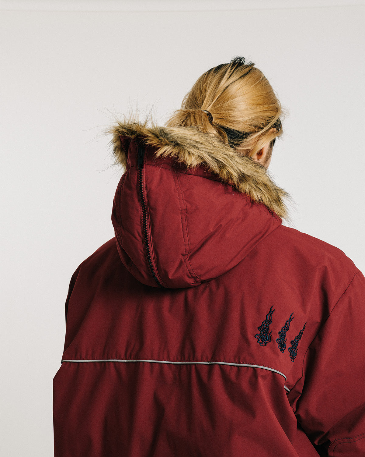 3-WAY N3B EVI DOWN JACKET - RED