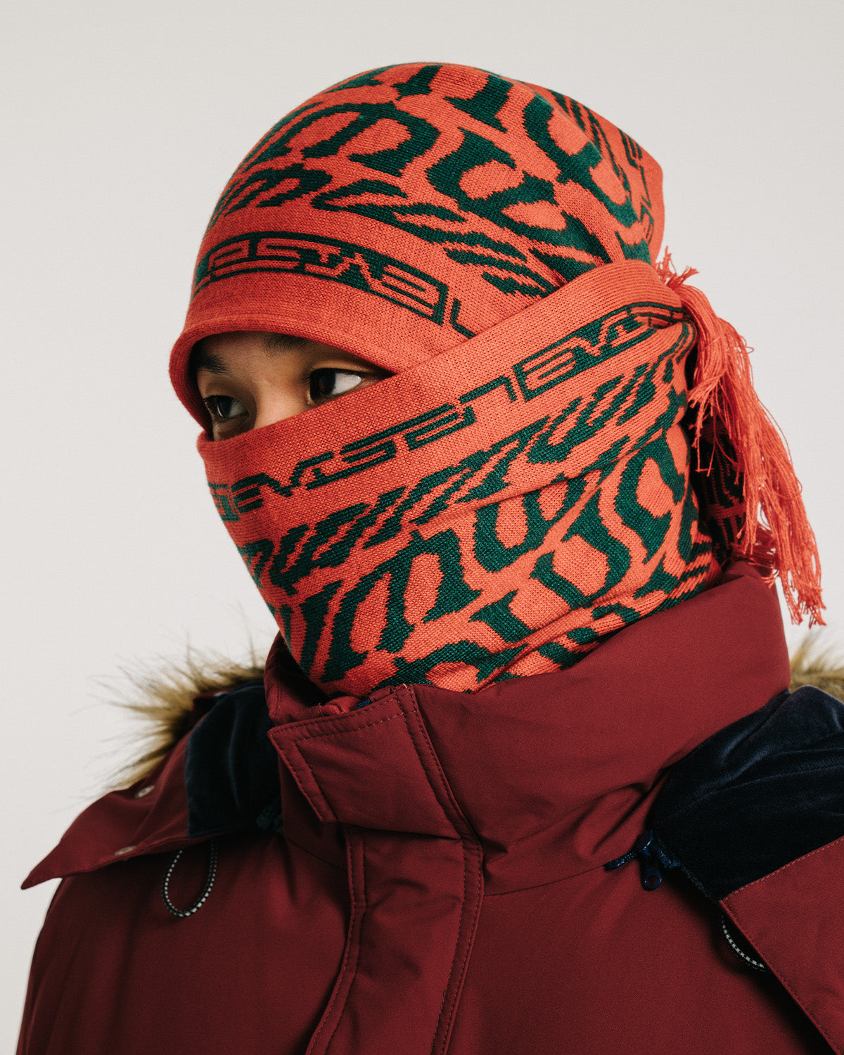 E LOGO SCARF – Evisen Skateboards ゑ (エビセン スケートボード