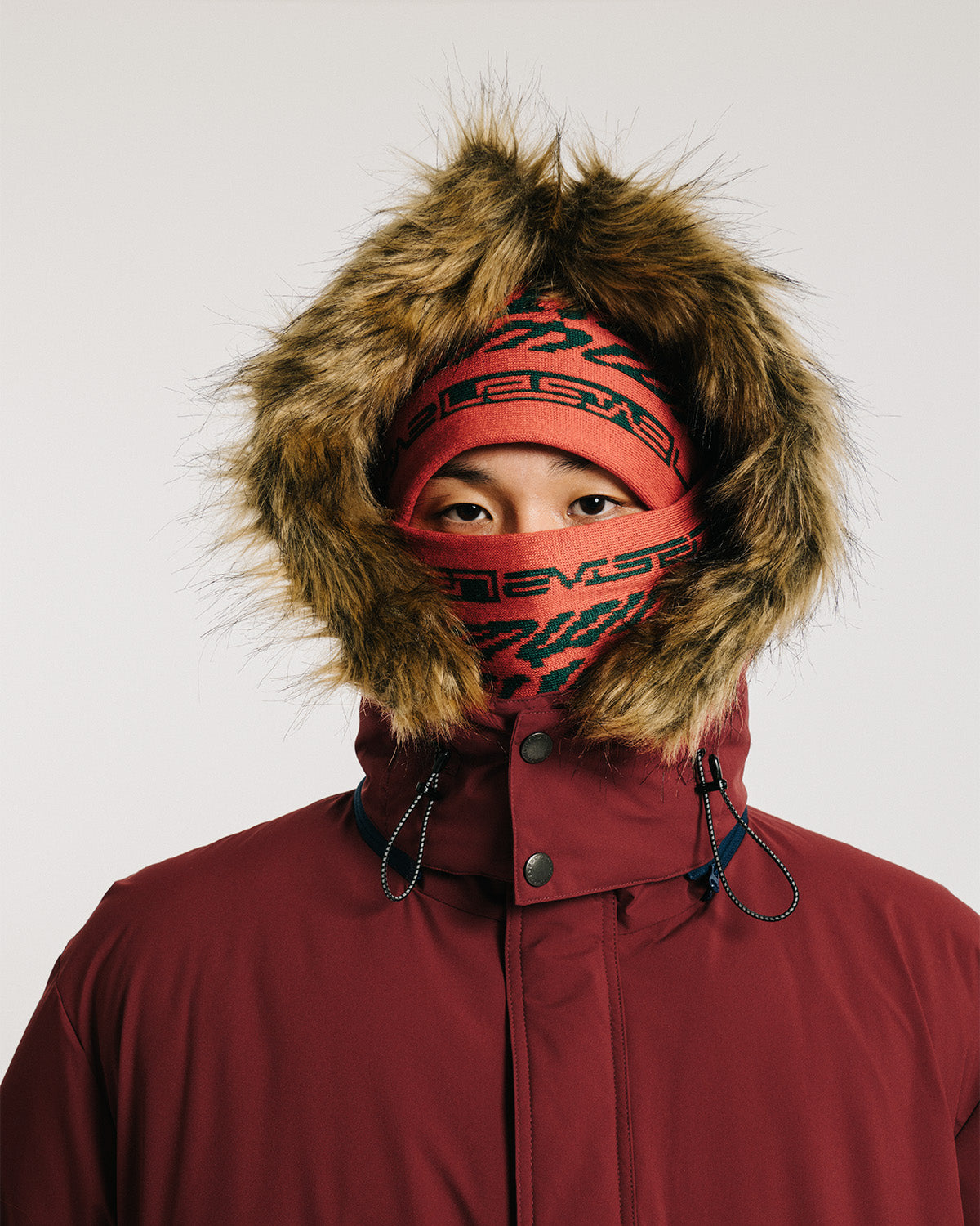 3-WAY N3B EVI DOWN JACKET - RED