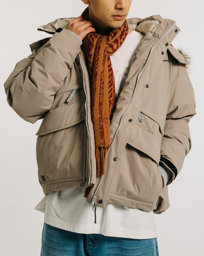 3-WAY N3B EVI DOWN JACKET - BEIGE
