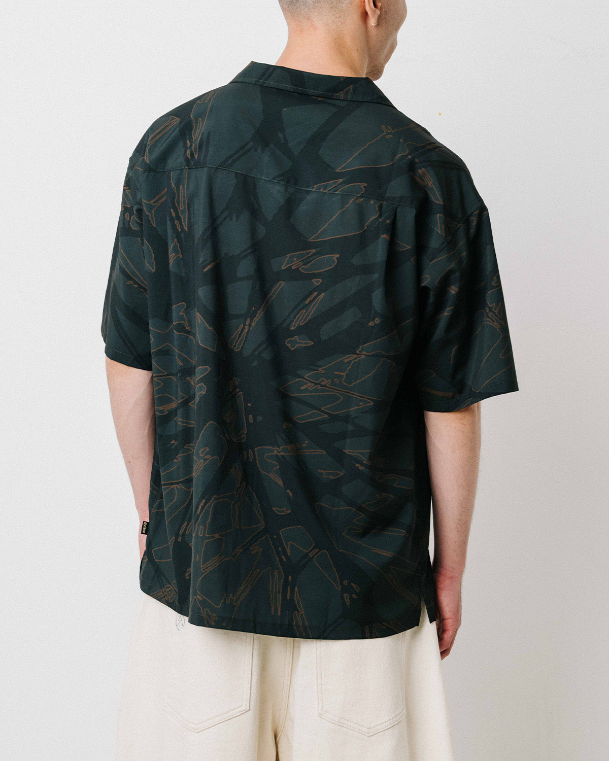 CLASH CAMO SHIRT - BLACK
