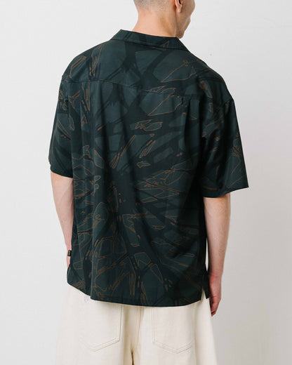 CLASH CAMO SHIRT - BLACK