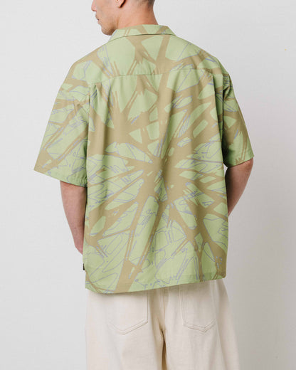 CLASH CAMO SHIRT - PISTACHIO GREEN