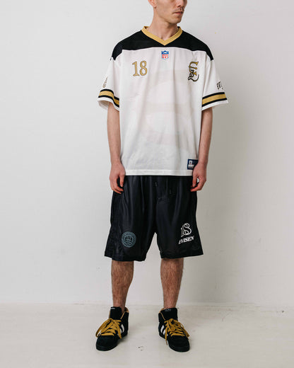 OHAKO ROSTER TEE - WHITE/BLACK