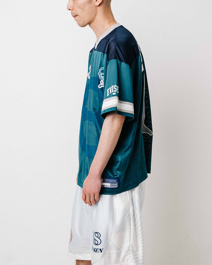 OHAKO ROSTER TEE - GREEN/NAVY