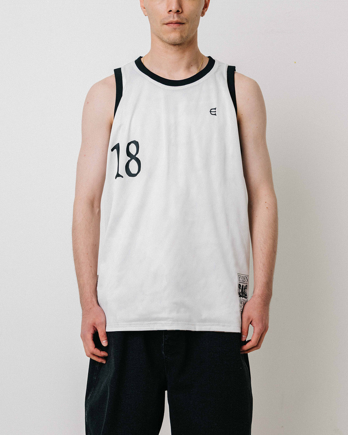 OHAKO CAMO MESH TANK - WHITE / CAMO