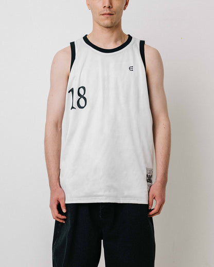 OHAKO CAMO MESH TANK - WHITE / CAMO