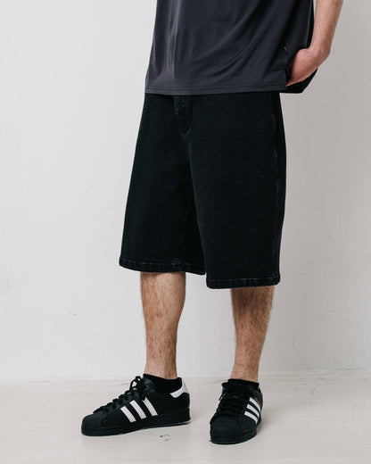 SUSHI DENIM SHORTS - IVORY