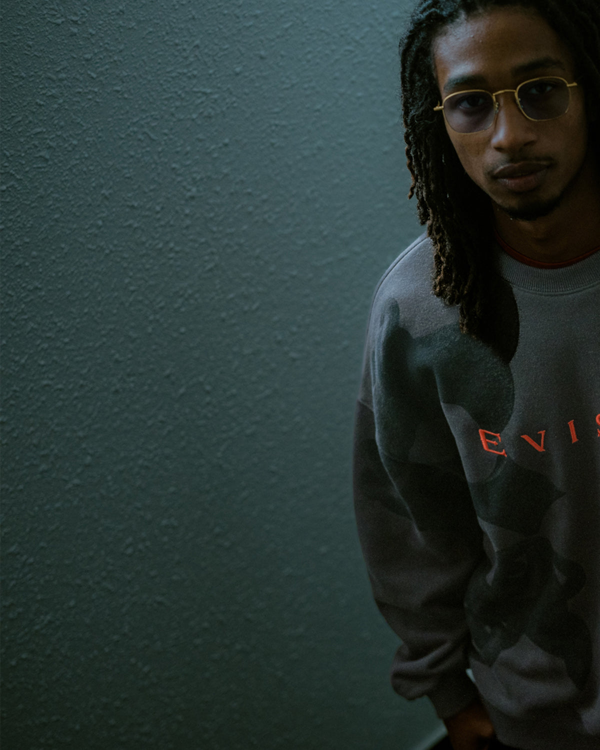 ANCHOR CREW SWEAT - CHARCOAL