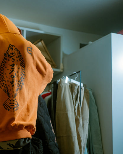 ZABUTON HOODIE - CHARCOAL