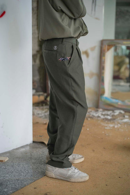 PIQUE RAT PANTS