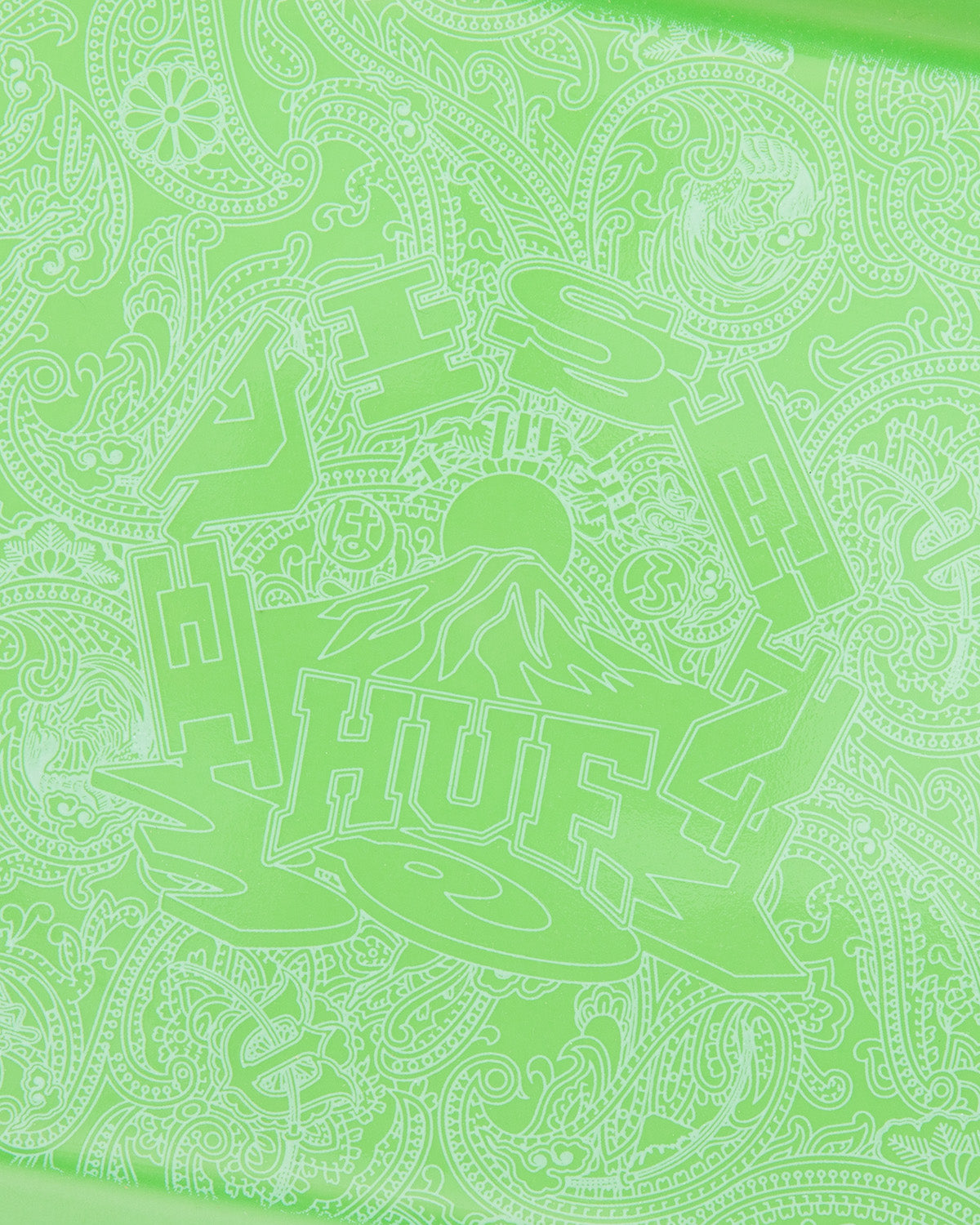HUF x EVISEN HUFUJI PAISLEY PLATE - GREEN