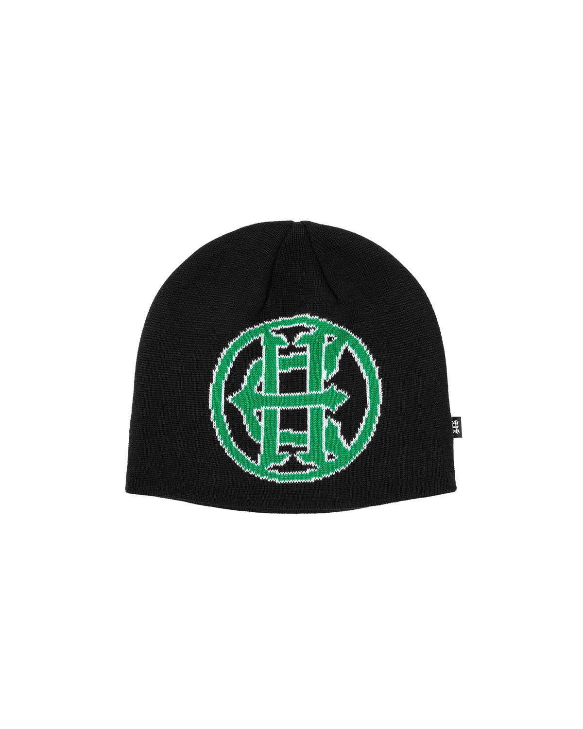 HUF x EVISEN CROSS LOGO BEANIE - BLACK