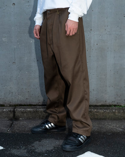 TWILL BOHEMIAN PANTS - OLIVE