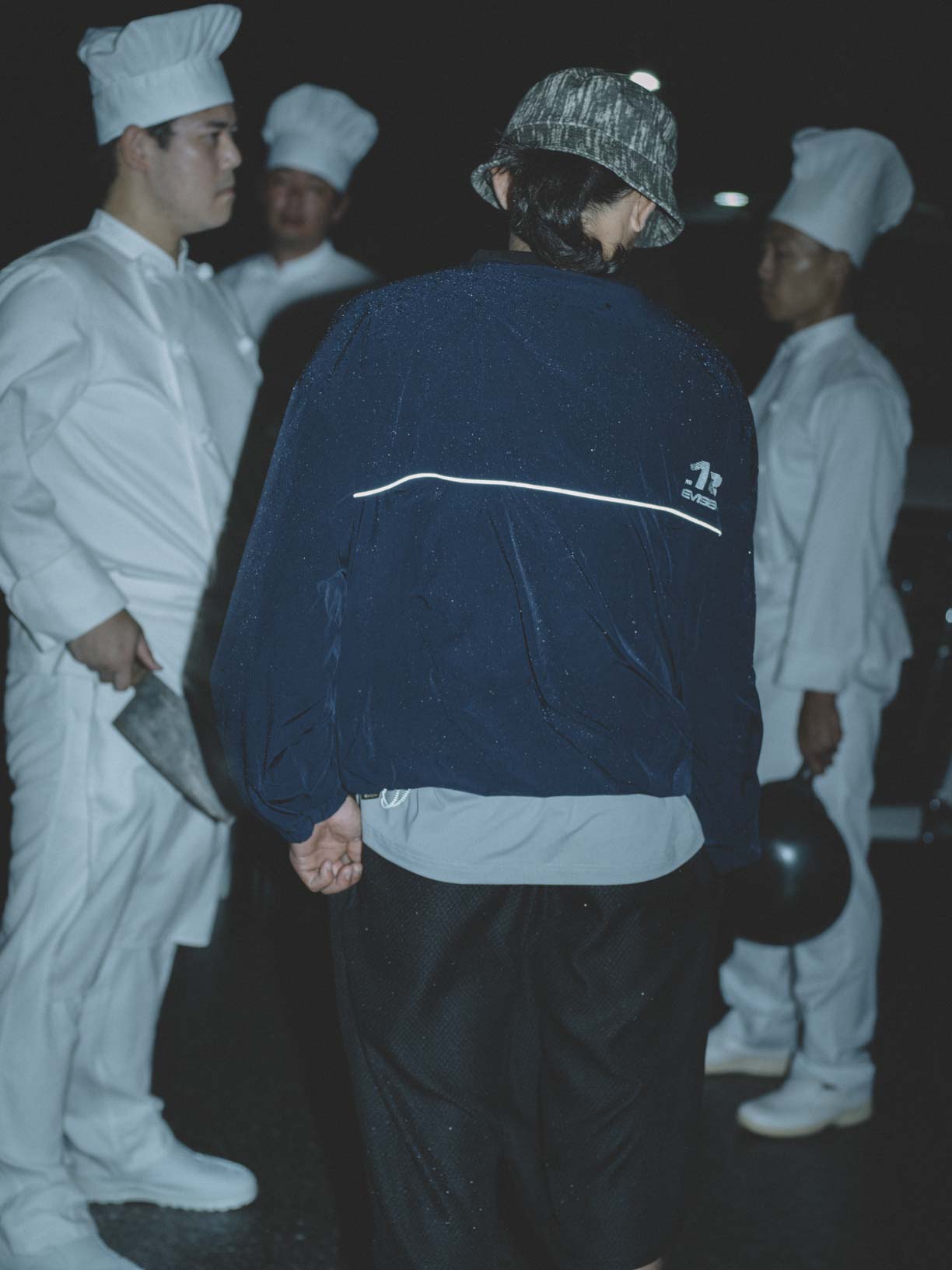 OHAKO WARM UP CREW - NAVY