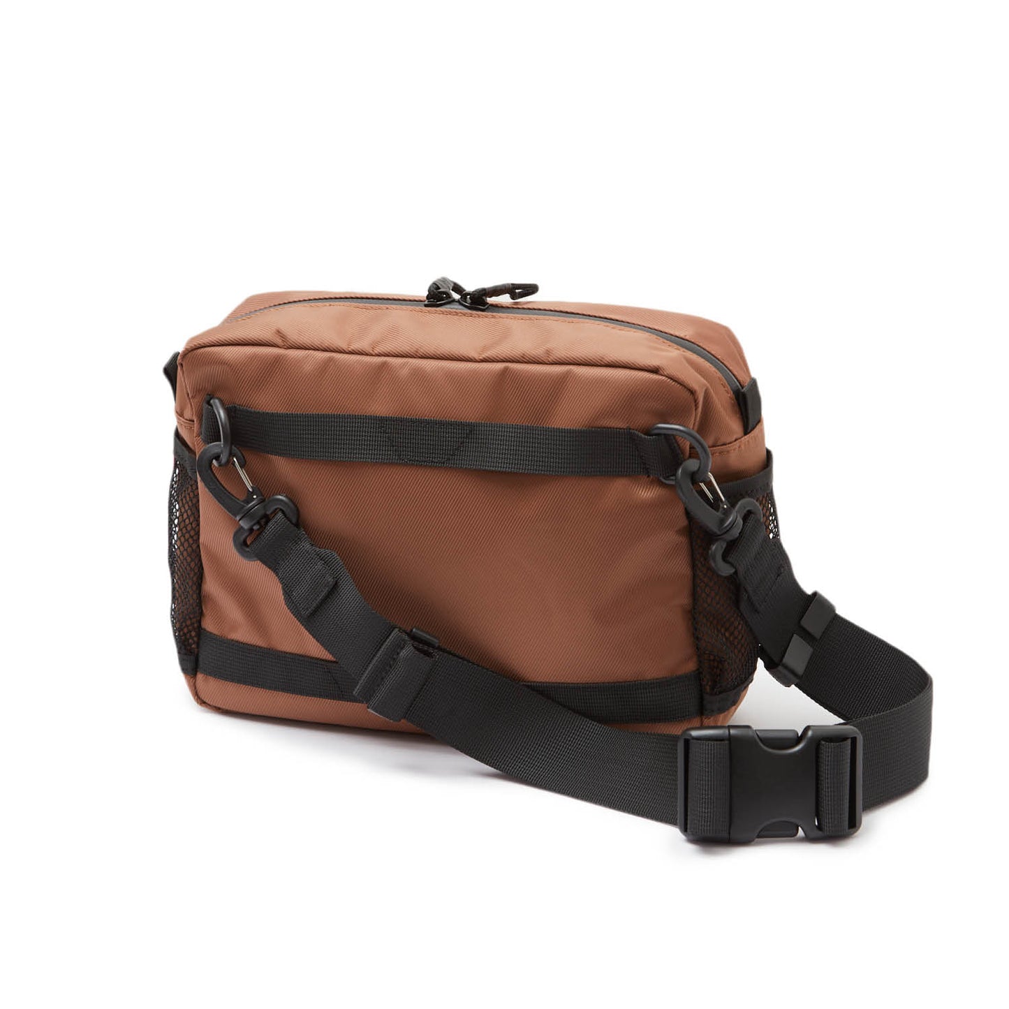 WAIST SHOULDER  POUCH - BROWN