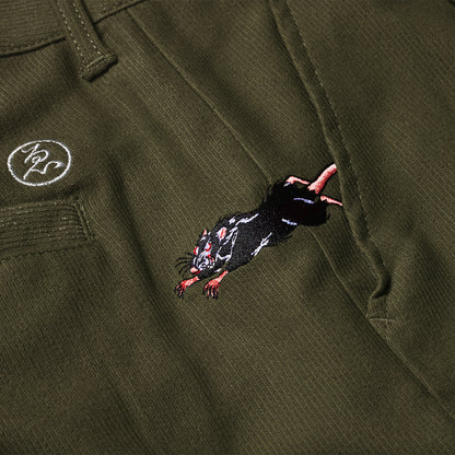 PIQUE RAT PANTS