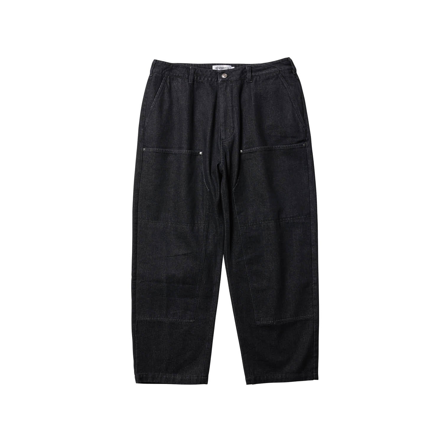 NIKOLA COLOR DENIM PANTS - BLACK