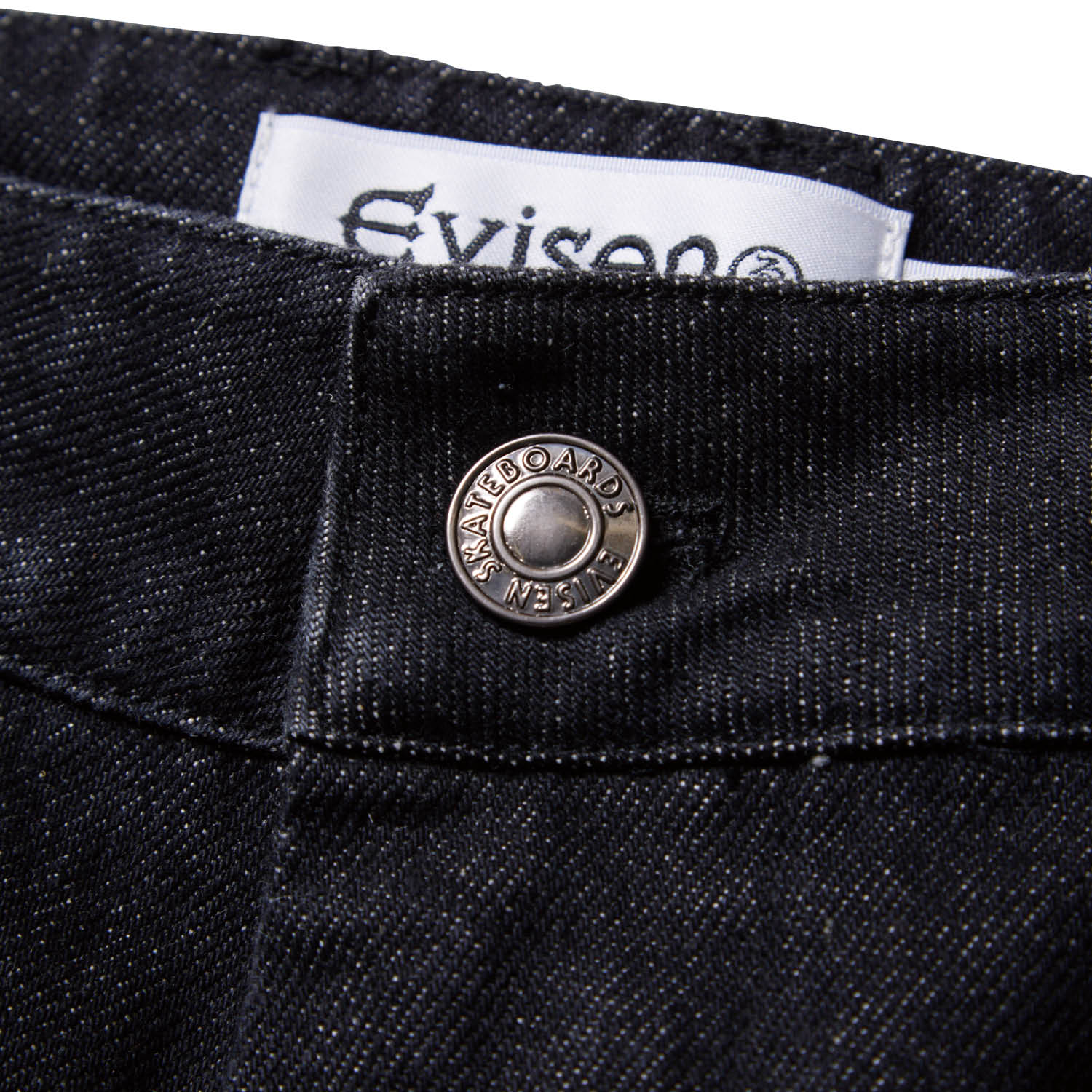 NIKOLA COLOR DENIM PANTS - BLACK