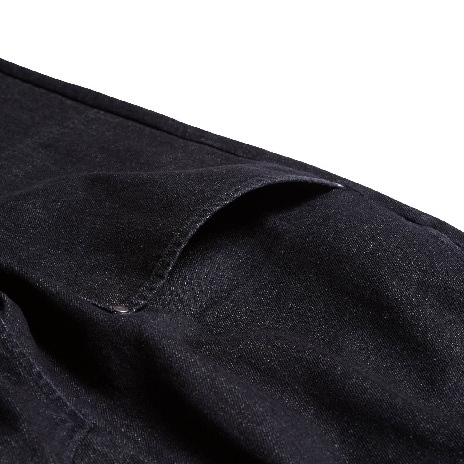 NIKOLA COLOR DENIM PANTS - BLACK