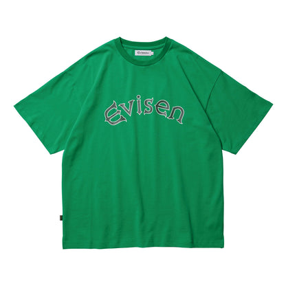 ROUND LOGO T-SHIRT - GREEN