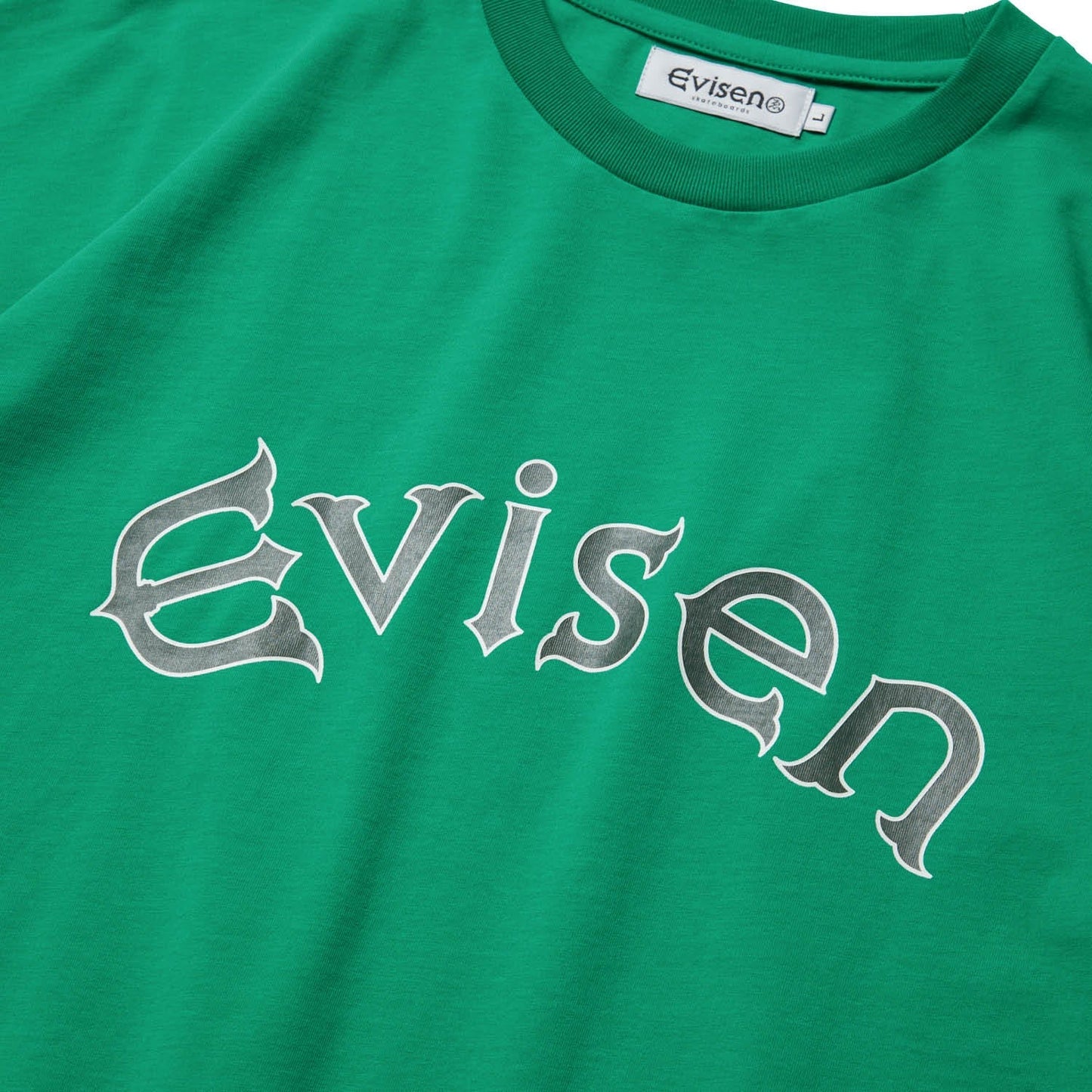 ROUND LOGO T-SHIRT - GREEN