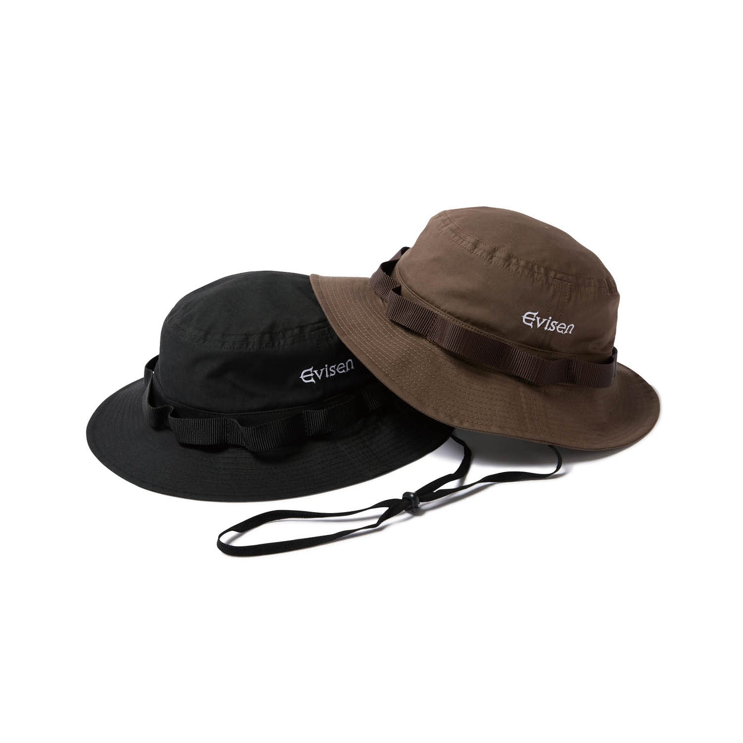 LOGO MILITARY HAT - BLACK