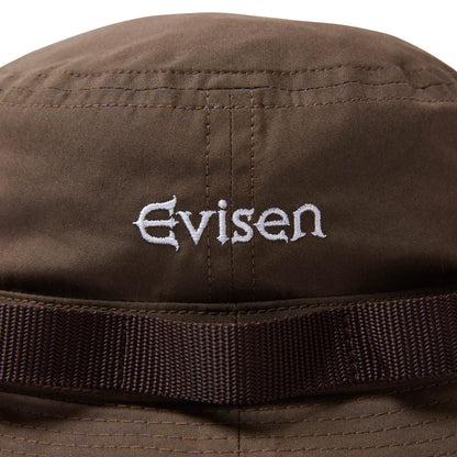 LOGO MILITARY HAT - BROWN