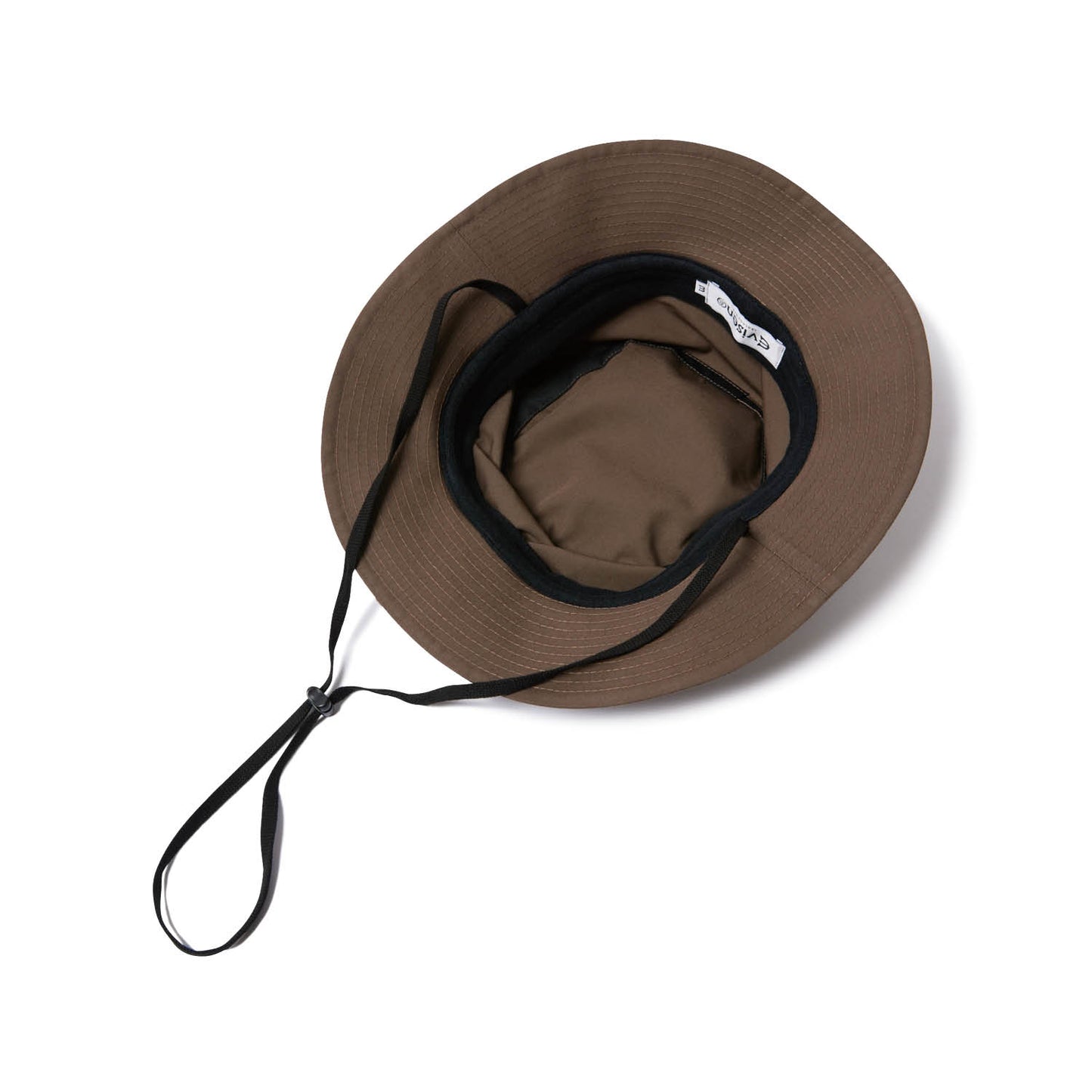 LOGO MILITARY HAT - BROWN