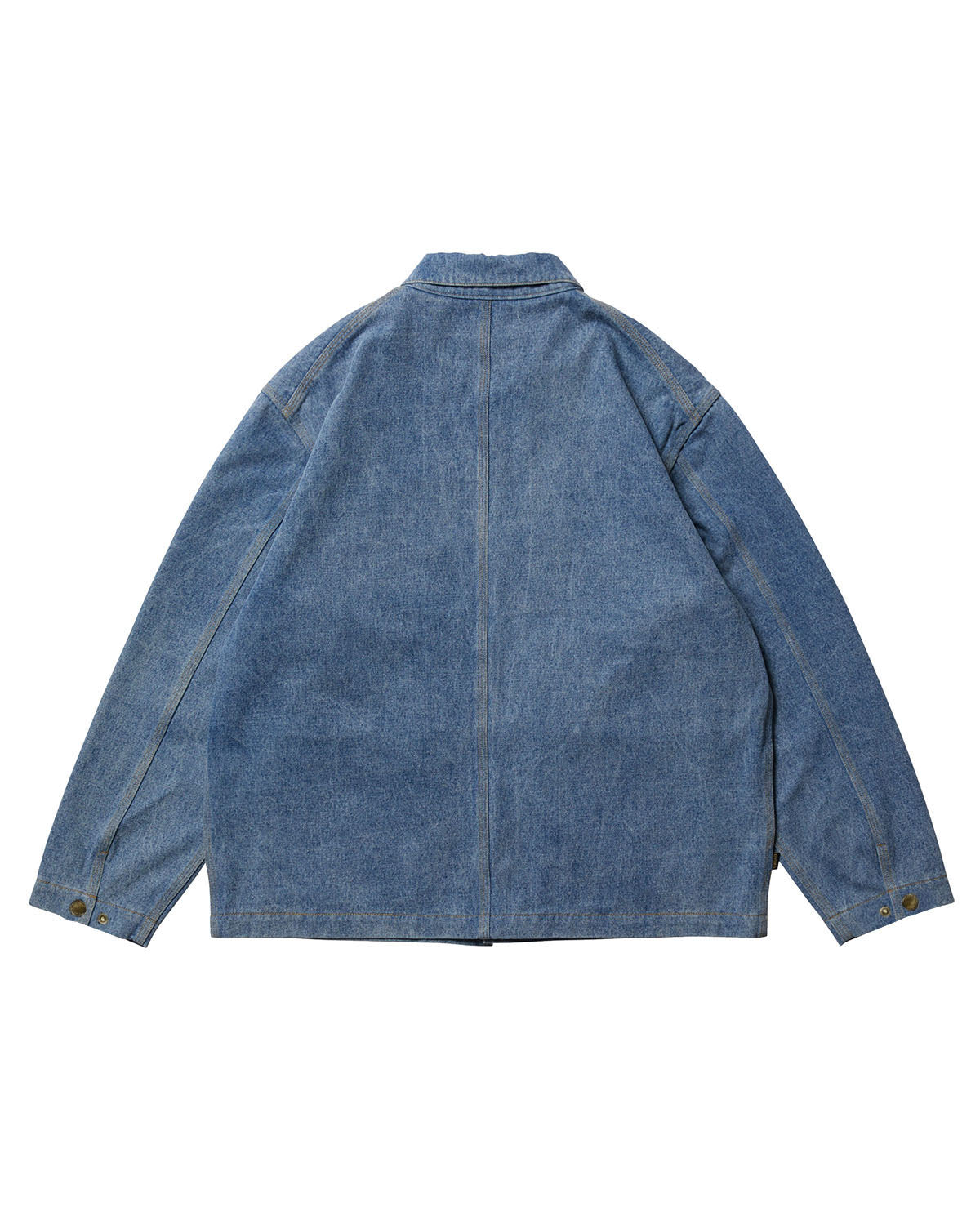 SHRIMP DENIM COVERALL - BLUE