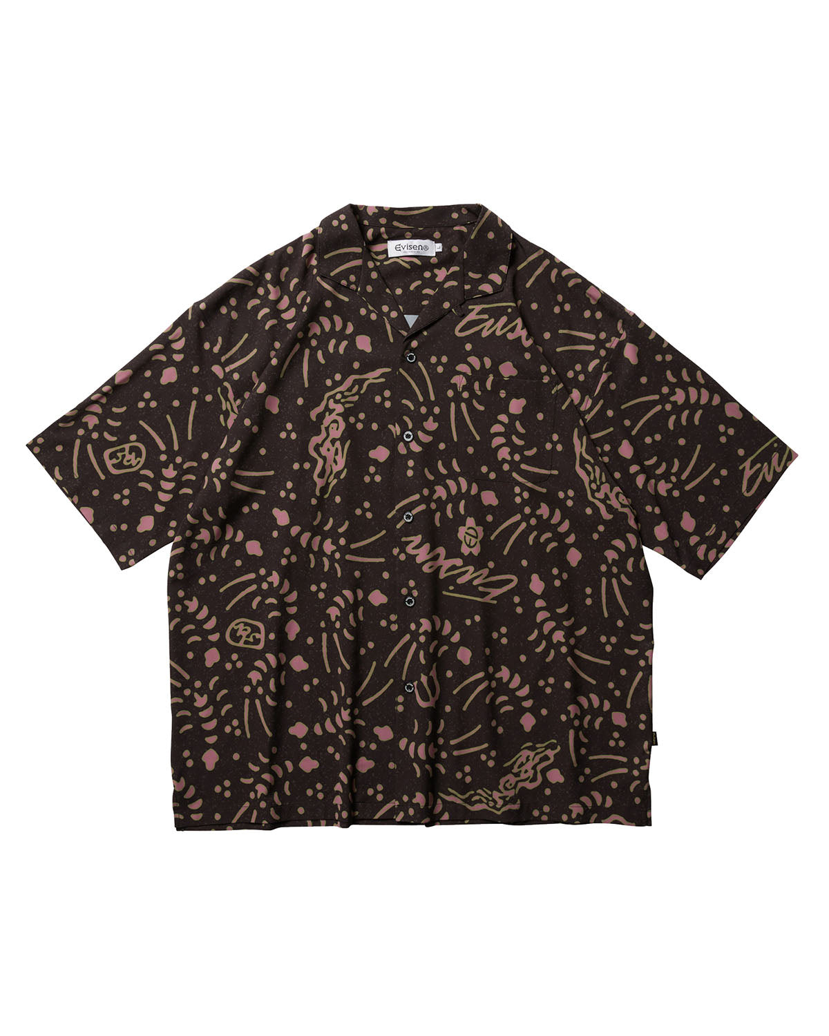 SHRIMP CHIRASHI STRETCH SHIRT