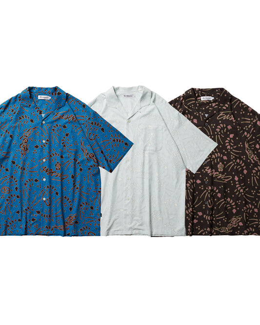 SHRIMP CHIRASHI STRETCH SHIRT