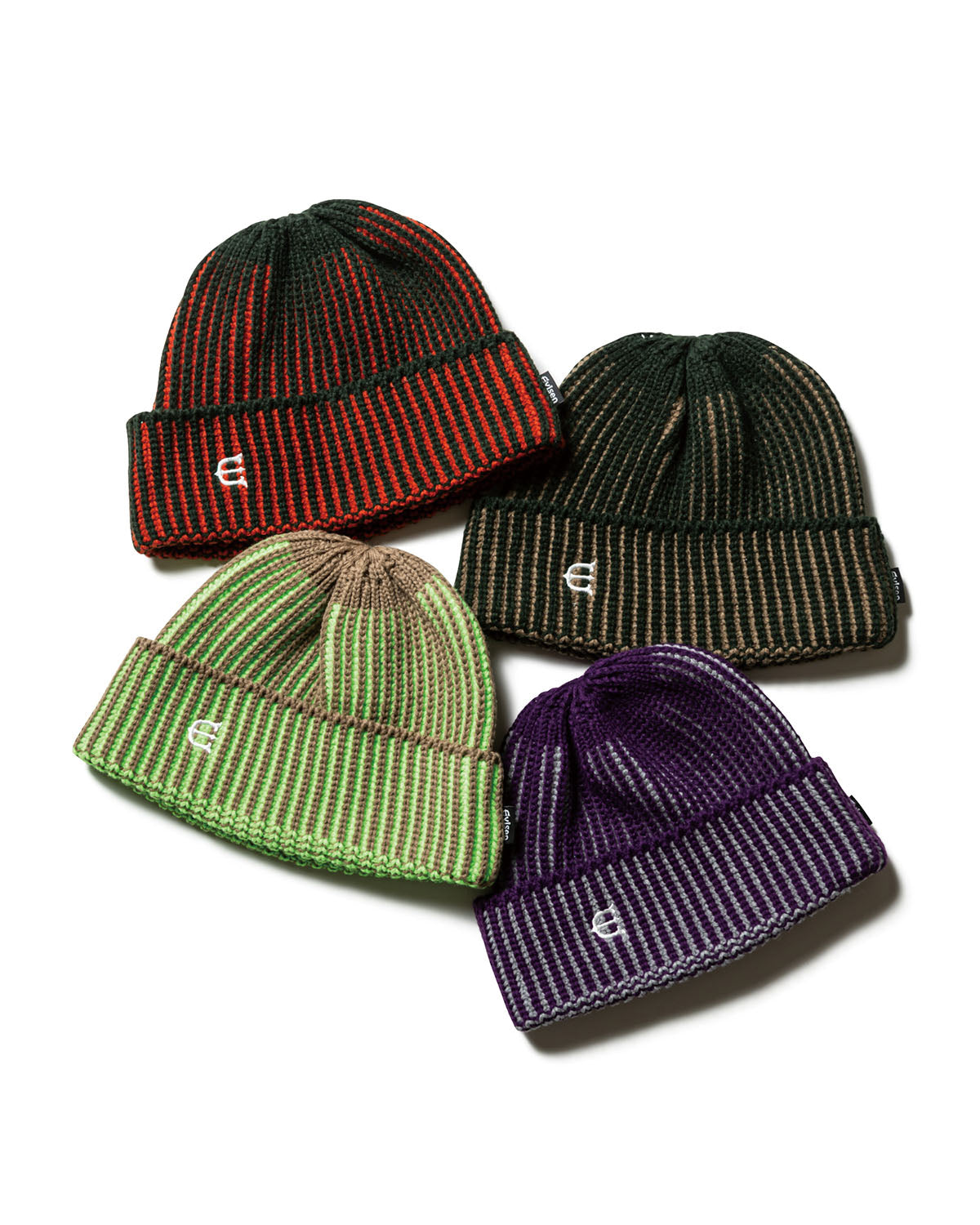 ACID KNIT CAP 3.0 -  PURPLE x GREY