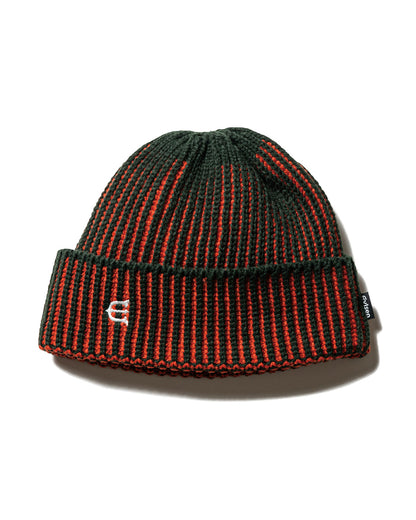 ACID KNIT CAP 3.0 -  GREEN x ORANGE