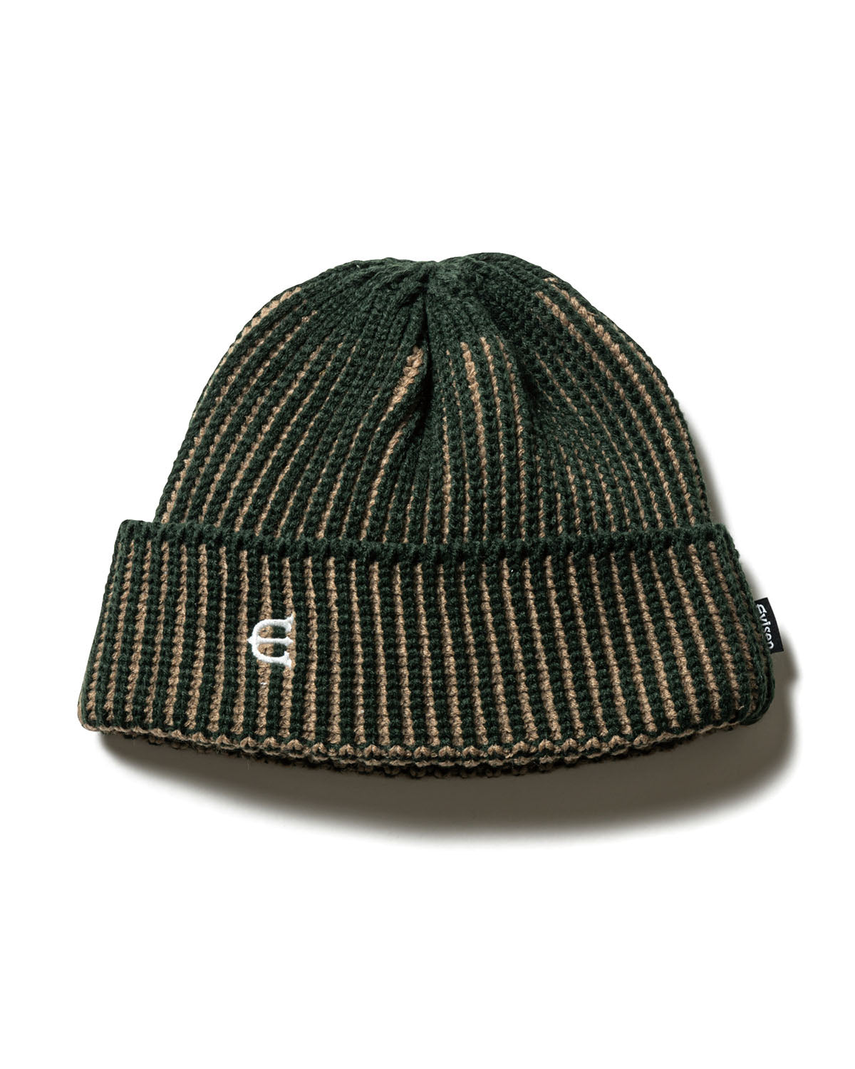 ACID KNIT CAP 3.0 -  GREEN x BROWN