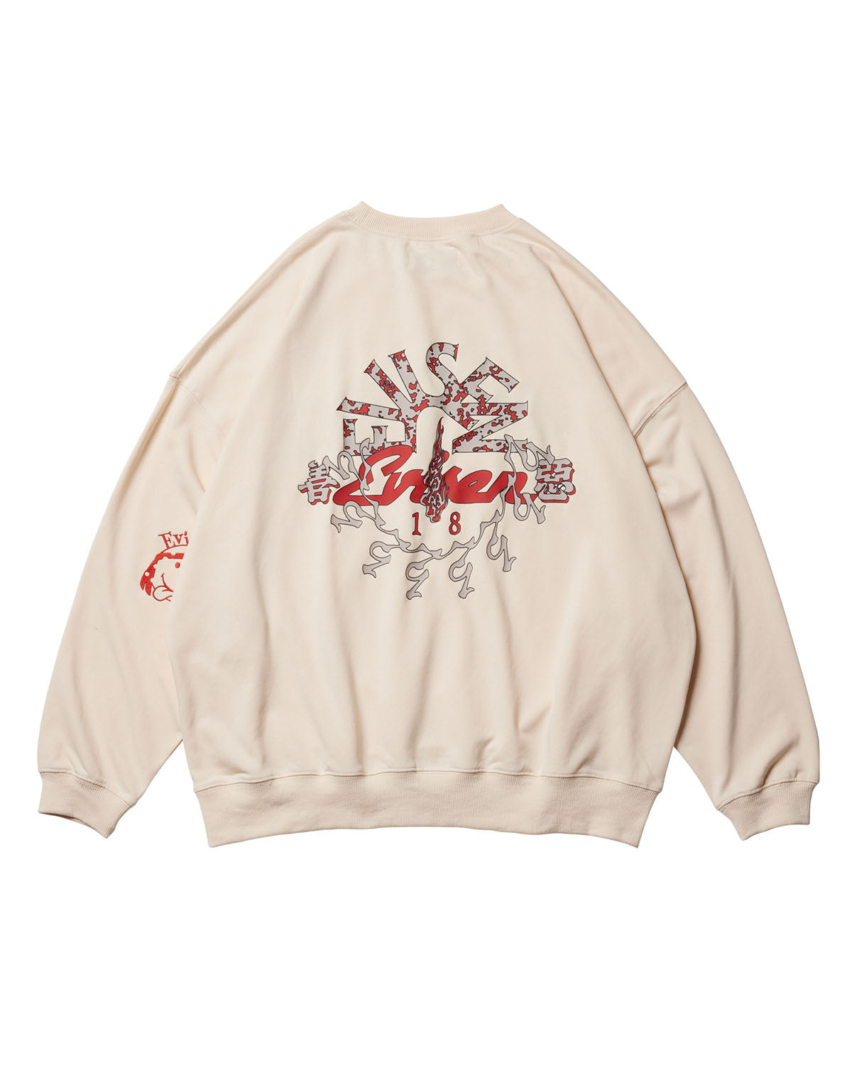 INDIVISIBLE LIGHT WEIGHT CREWNECK - WHITE