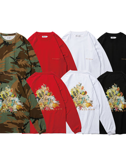 ETERNAL FRIENDS LS TEE - CAMO