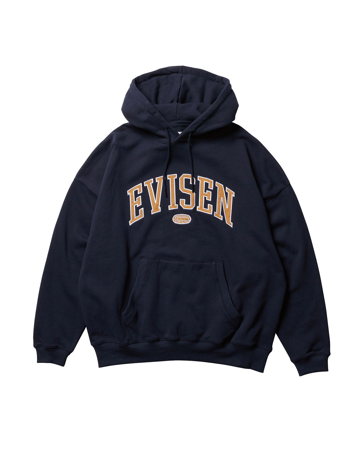 COLLEGE LOGO HOODIE - NAVY