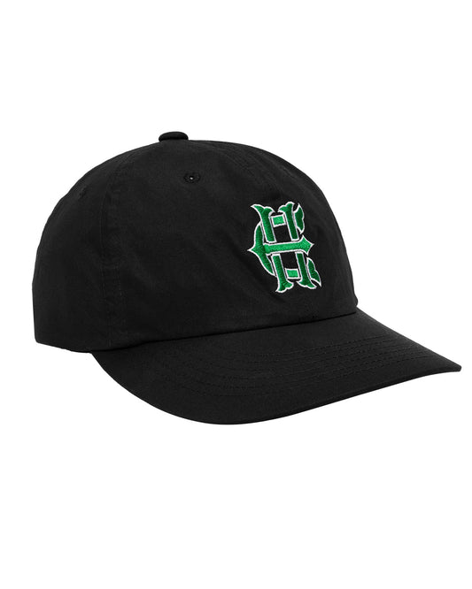 HUF x EVISEN CROSS LOGO HAT - BLACK