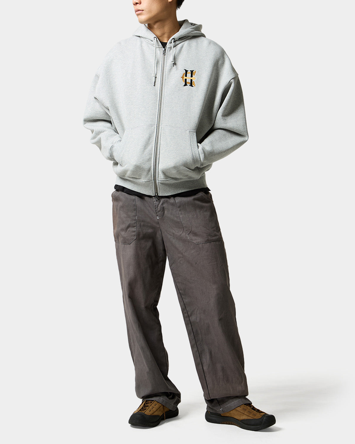 HUF x EVISEN HUFUJI ZIP HOODIE