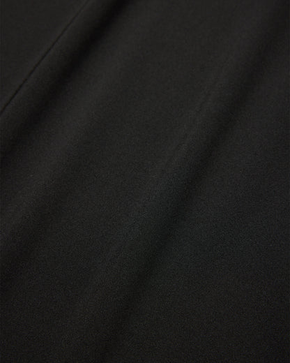 FIRE RECTANGLE LOGO POCKET TECH TEE - BLACK