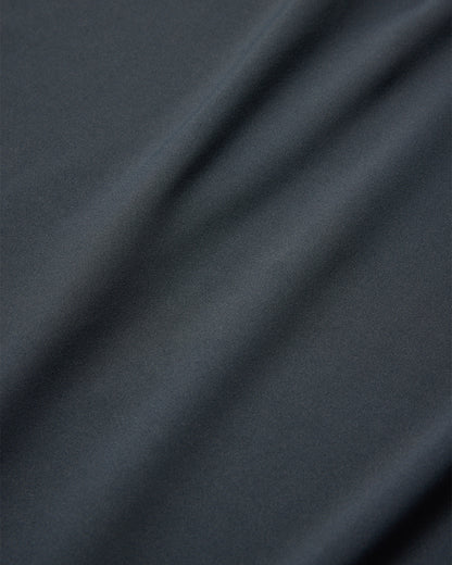EMBLEM POCKET TECH LS TEE - DARK NAVY