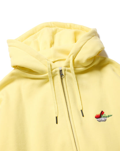 SUSHI ZIP HOODIE - CHARCOAL