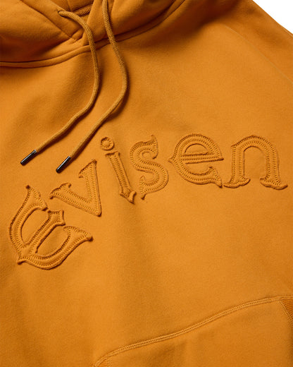 ARCH LOGO PATCH HOODIE - PURPLE